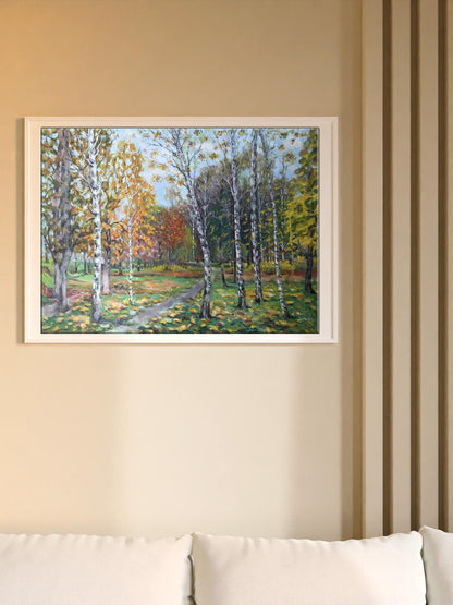 oil lansdcape decor room