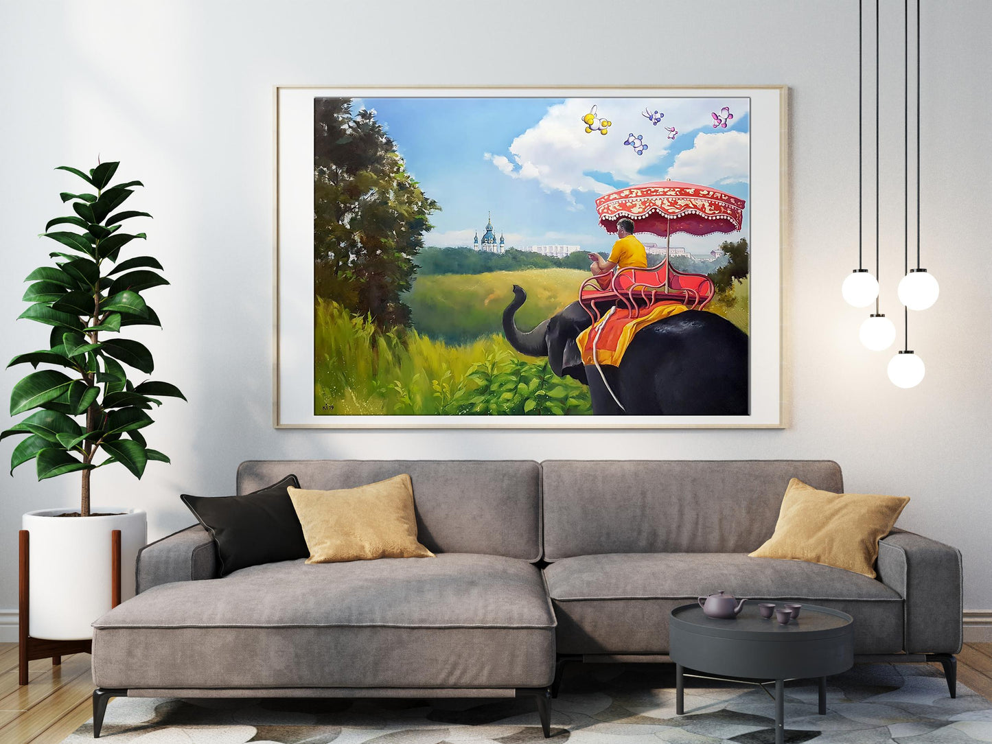 Oil painting 