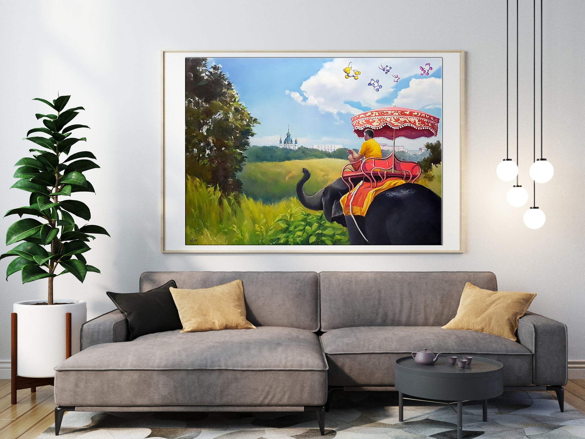 Oil painting 
