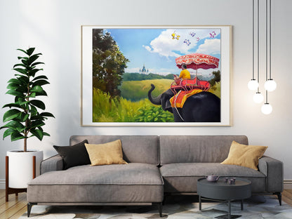 Oil painting 