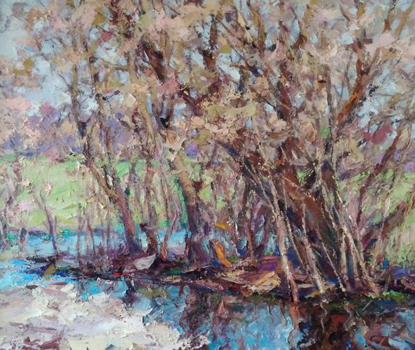 Oil painting Nature Landscape 