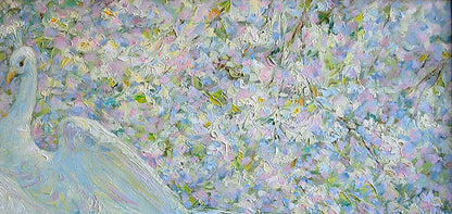 Oil painting Spring Flowers  