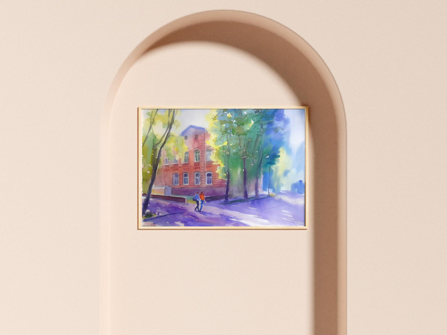 Watercolor painting