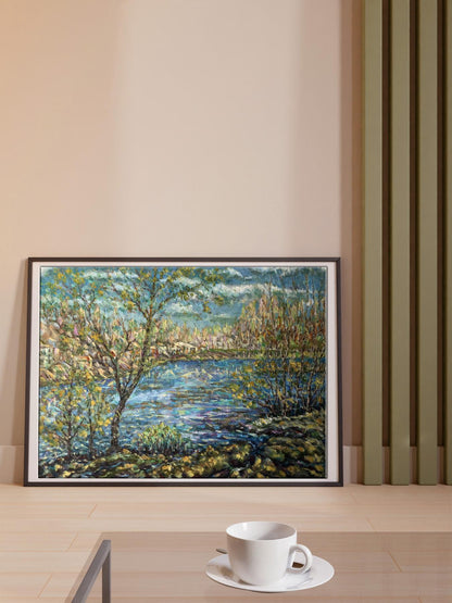 oil painting room decor art