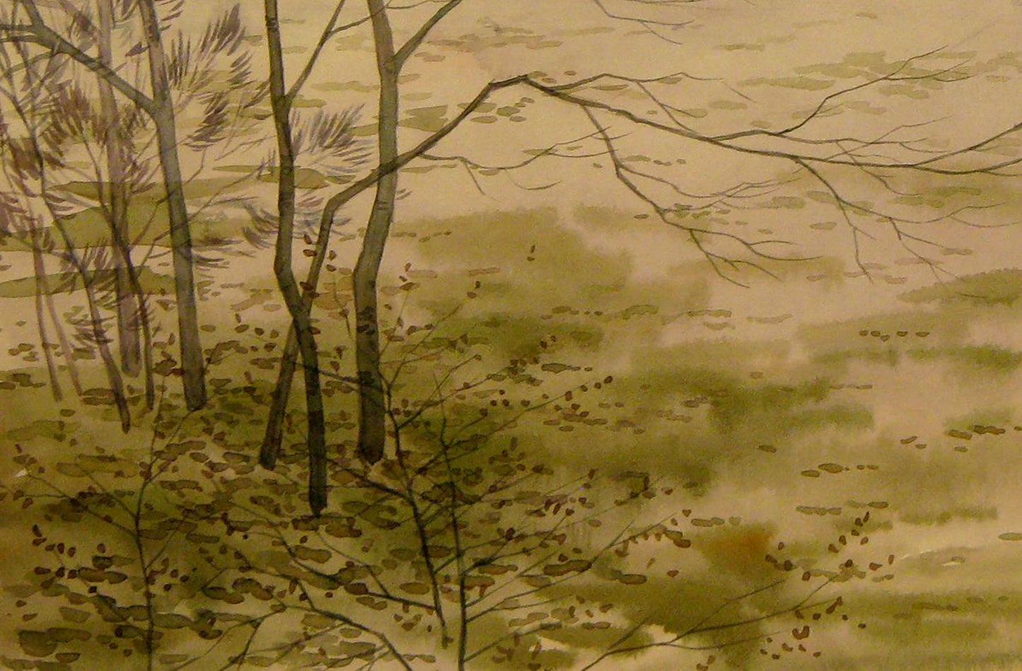 Spring Village landscape 