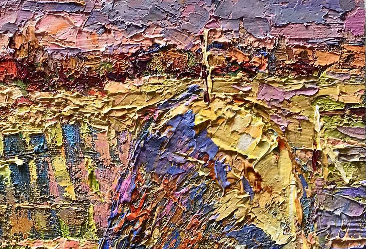 Oil painting Autumn 