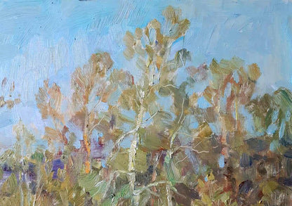 Oil painting Rural Nature Landscape 