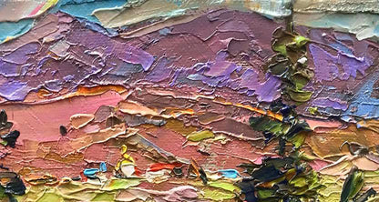 Oil painting  Carpathians