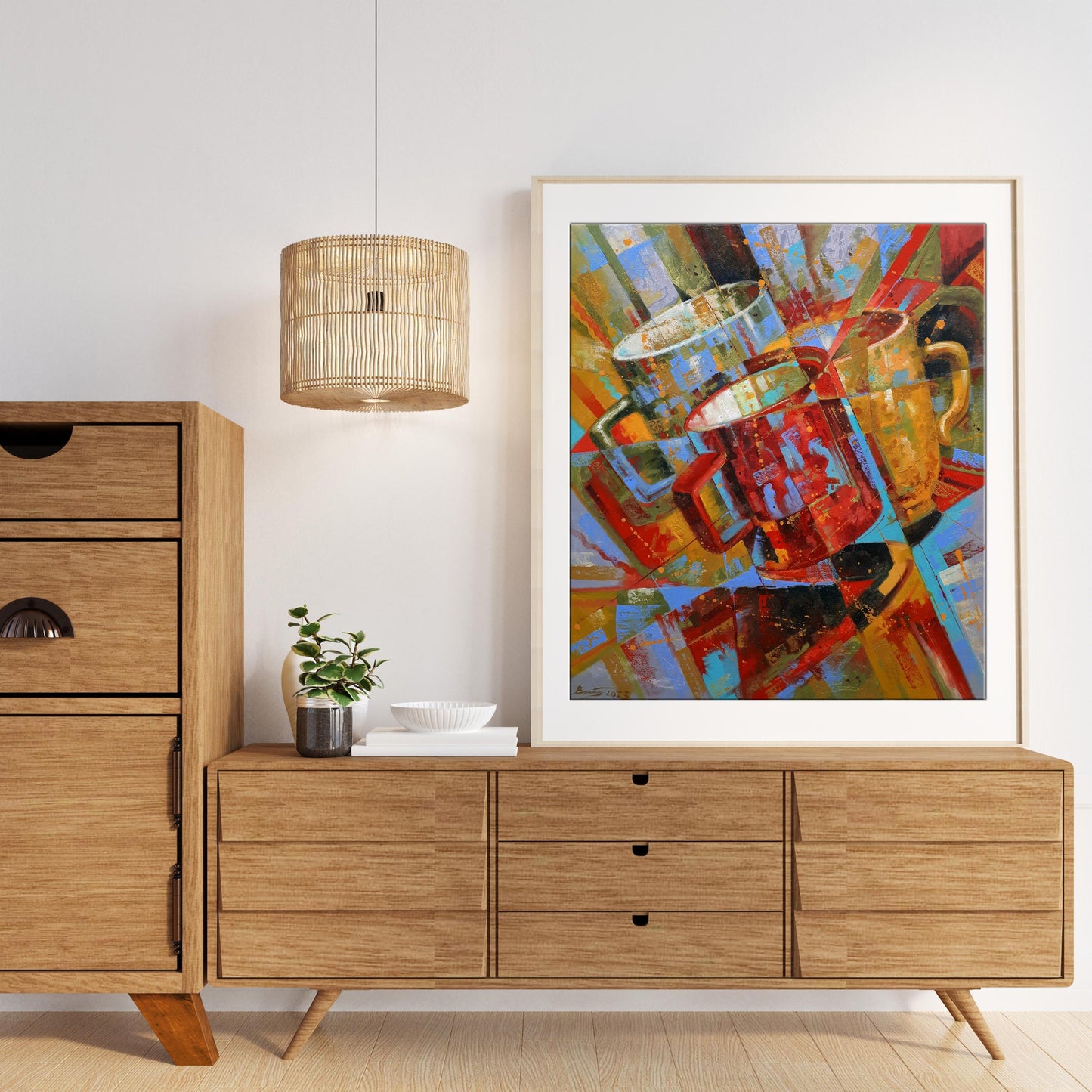 Abstract paintings collection   