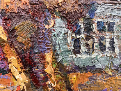 Village landscape Art 