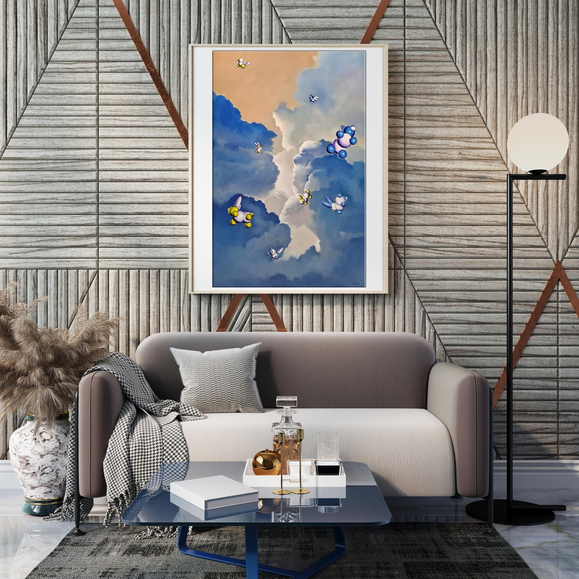 Cloud Archive, an oil painting by Igor Konovalov