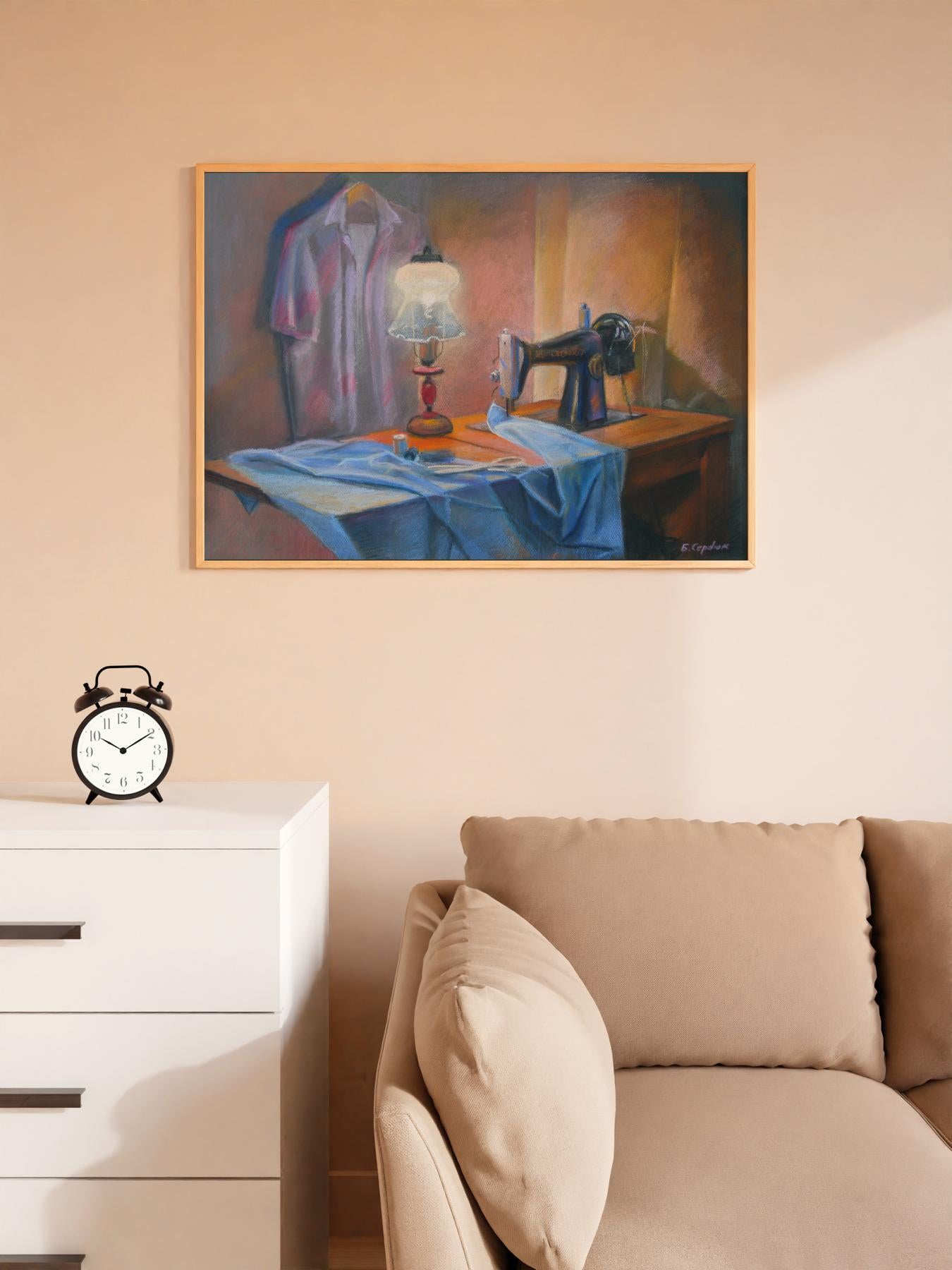 Pastel painting