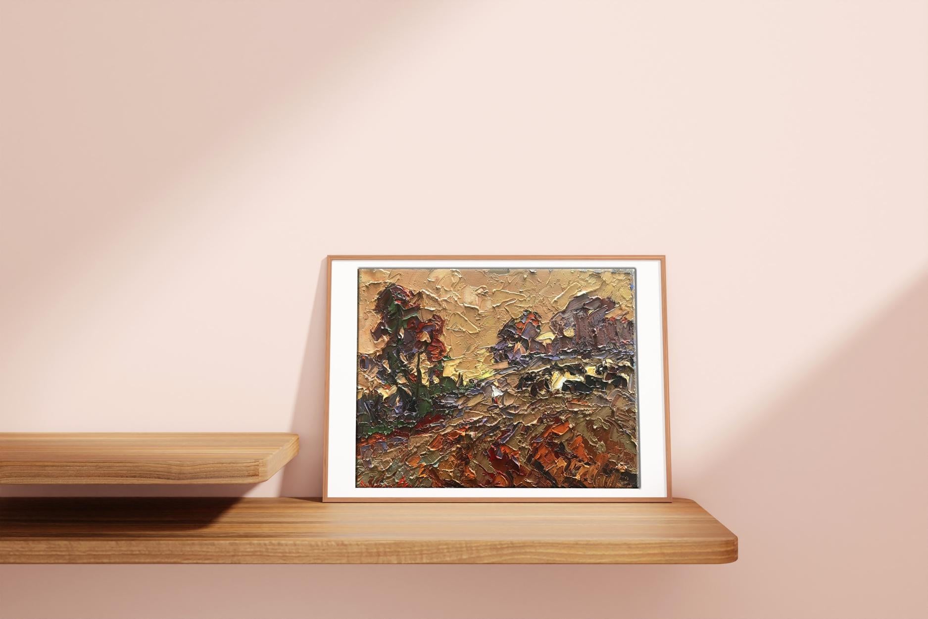 Village landscape Art 