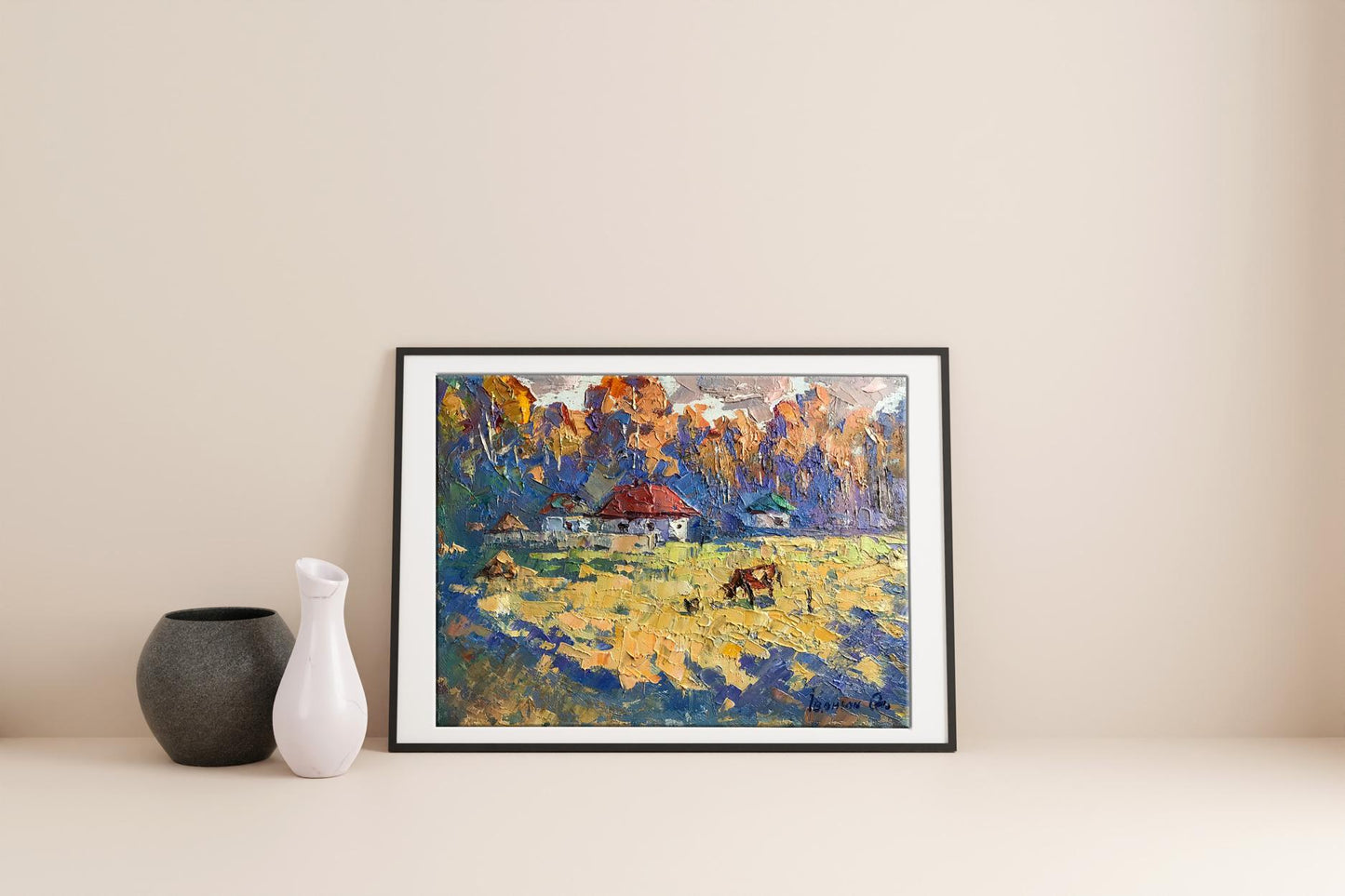 Oil Painting Nature Landscape 