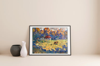 Oil Painting Nature Landscape 