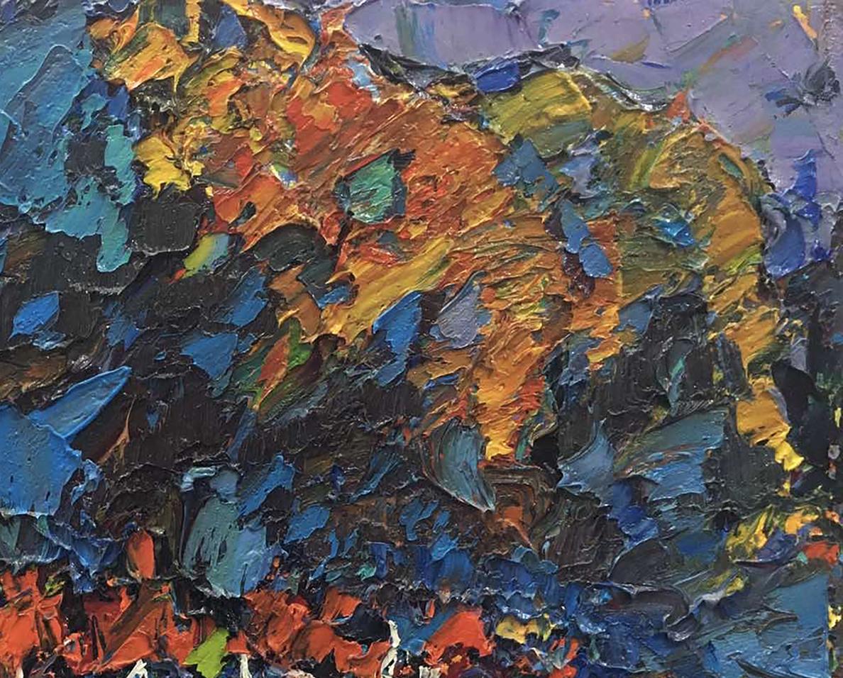 Oil painting Autumn 