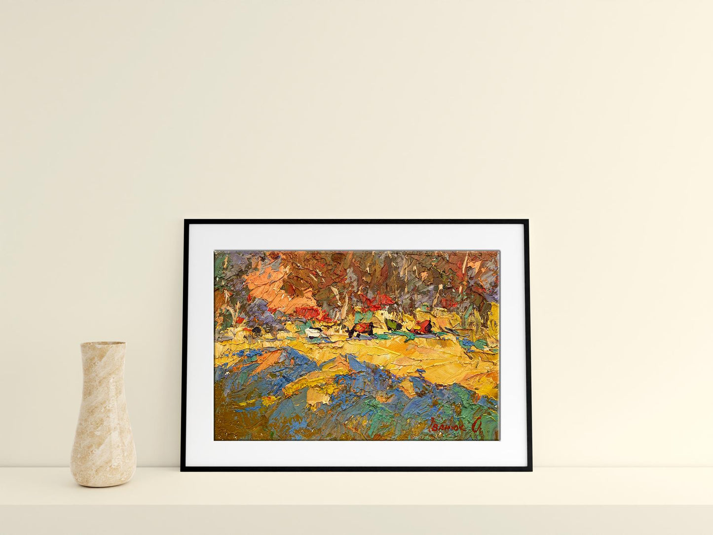 Oil Painting Nature Landscape 