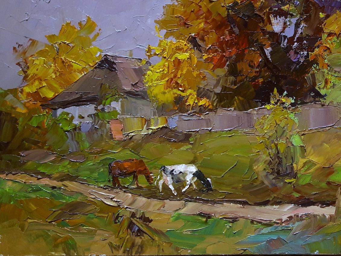 Village landscape 