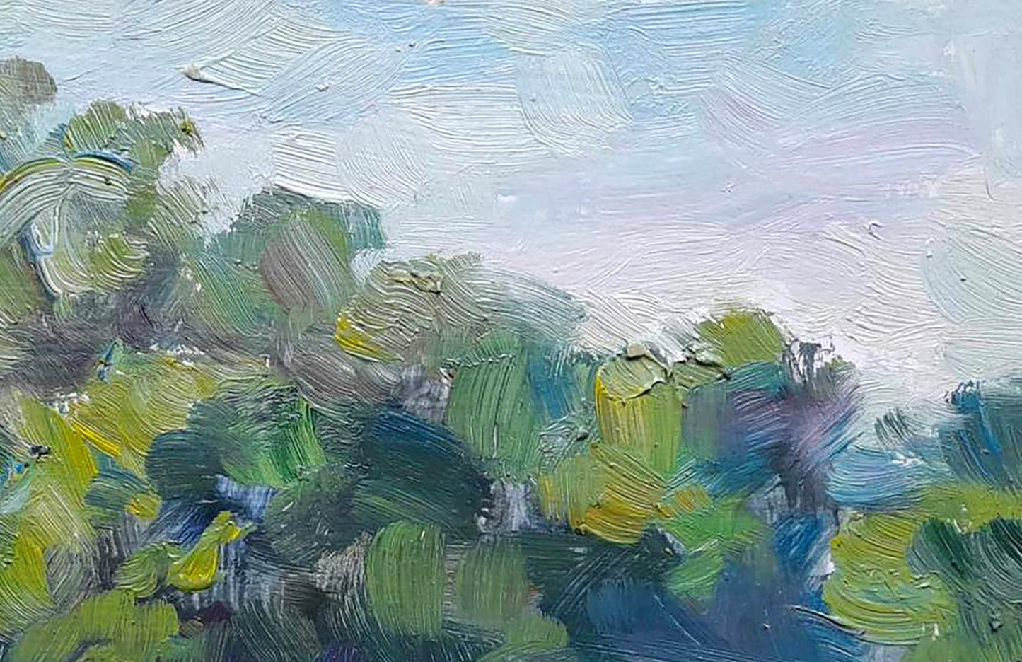 Oil Painting Forest Nature Landscape 