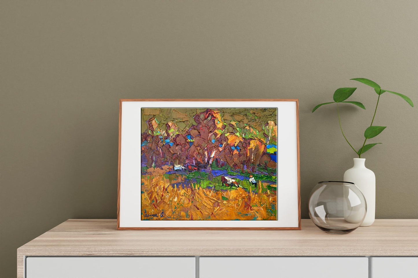 Oil Painting Nature Landscape 