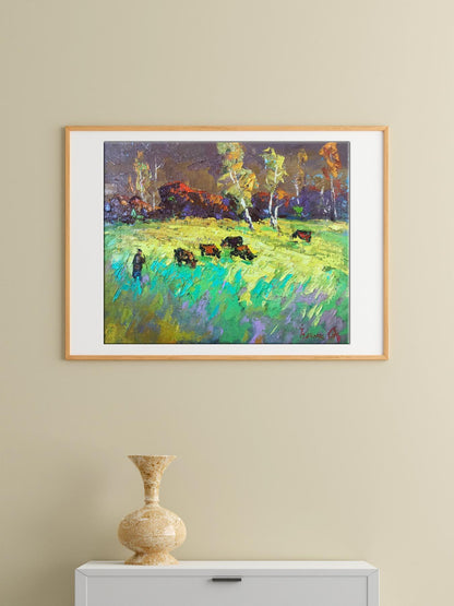Oil painting Summer