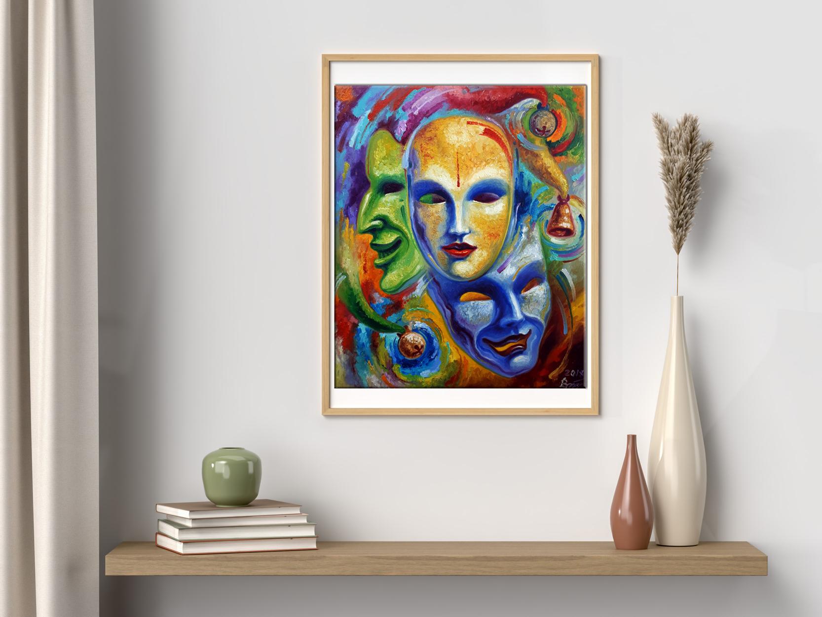 Abstract paintings collection   
