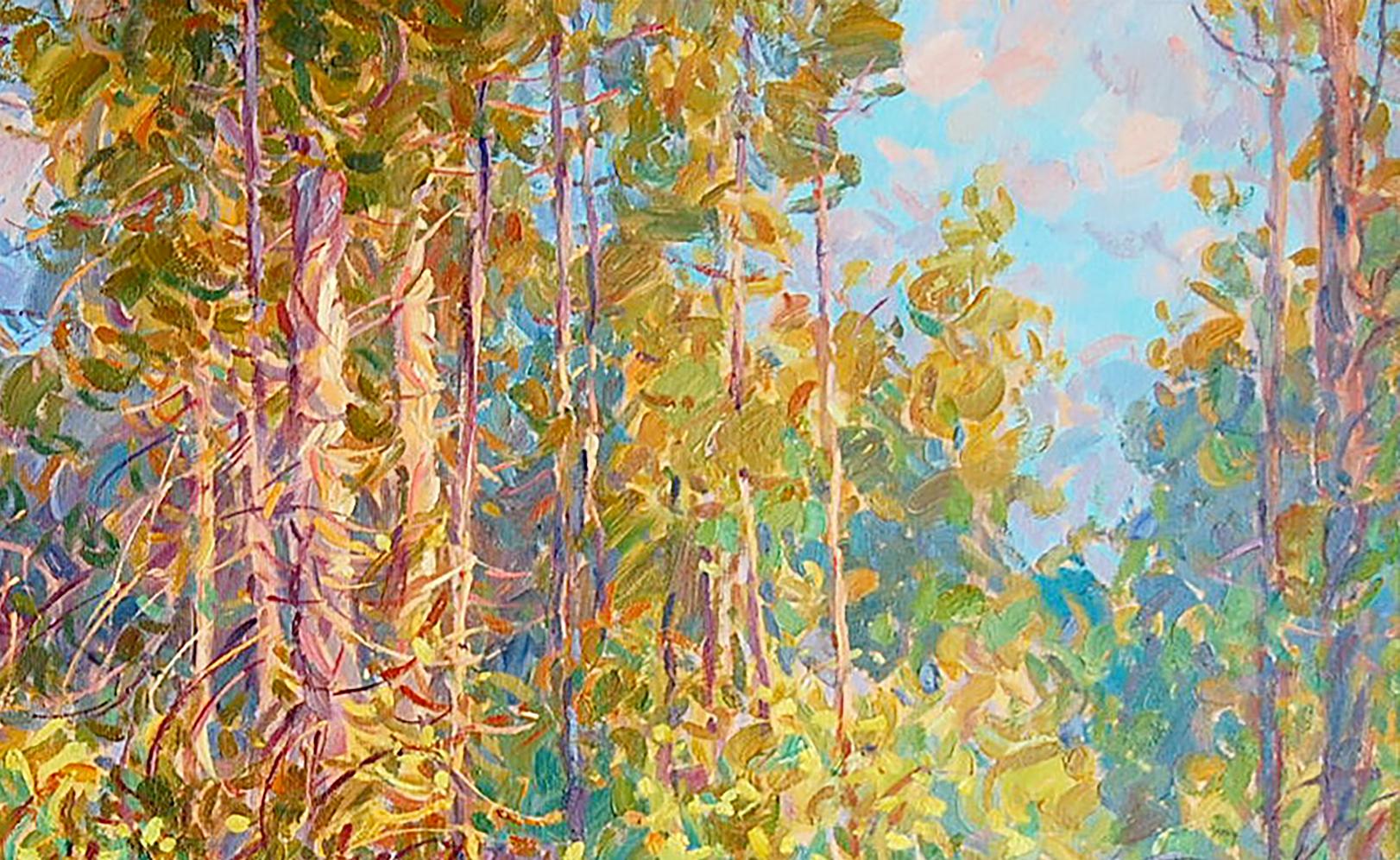 Oil Painting Forest Nature Landscape 