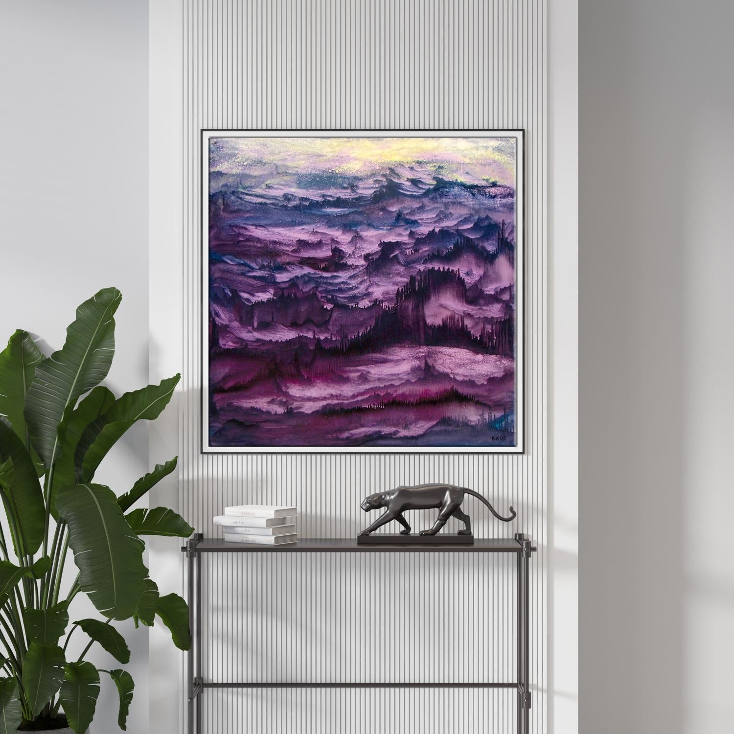 oil landscape art decor