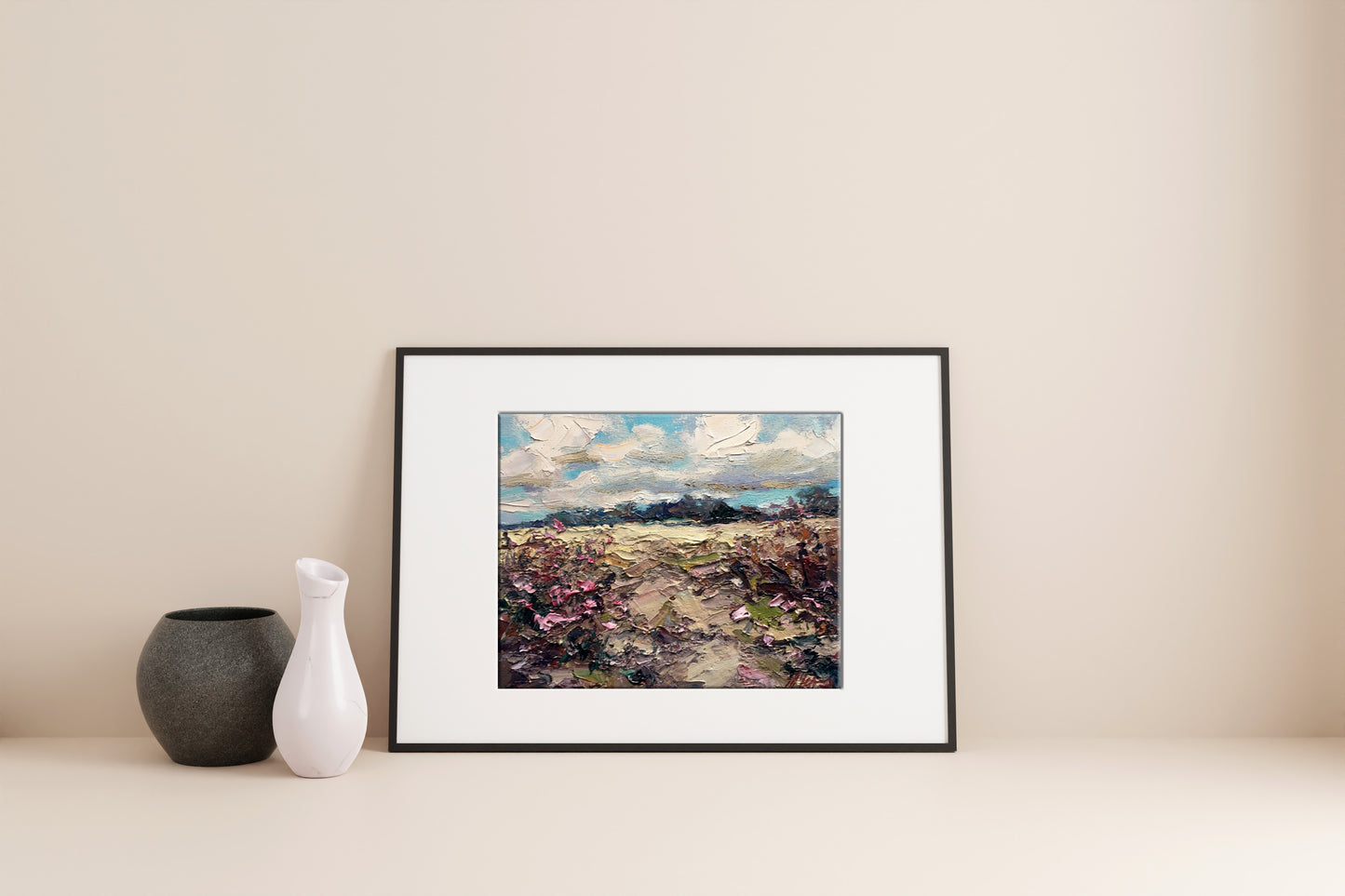 Oil painting summer 