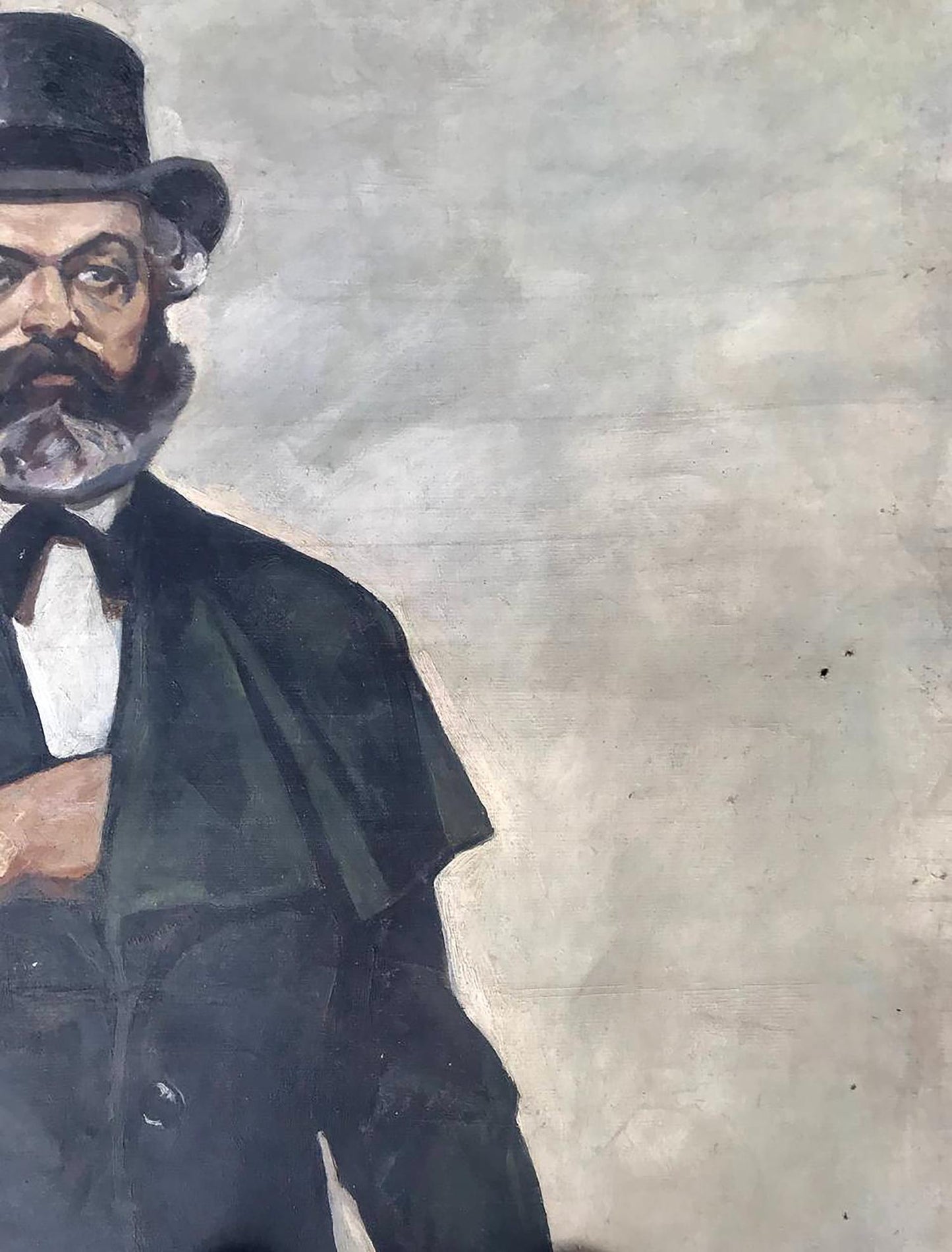 Oil painting of Karl Marx by Filatov Konstantin Vladimirovich