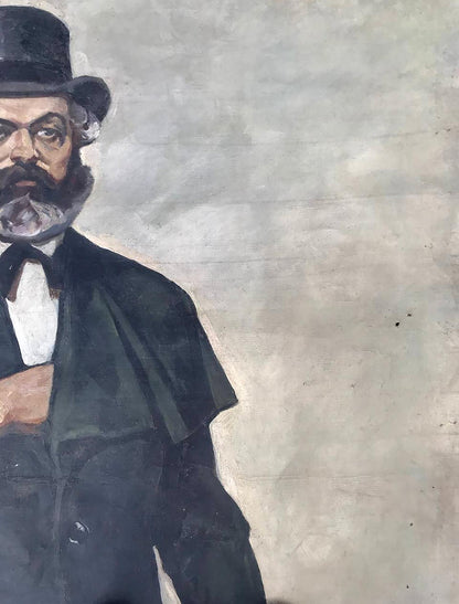 Oil painting of Karl Marx by Filatov Konstantin Vladimirovich