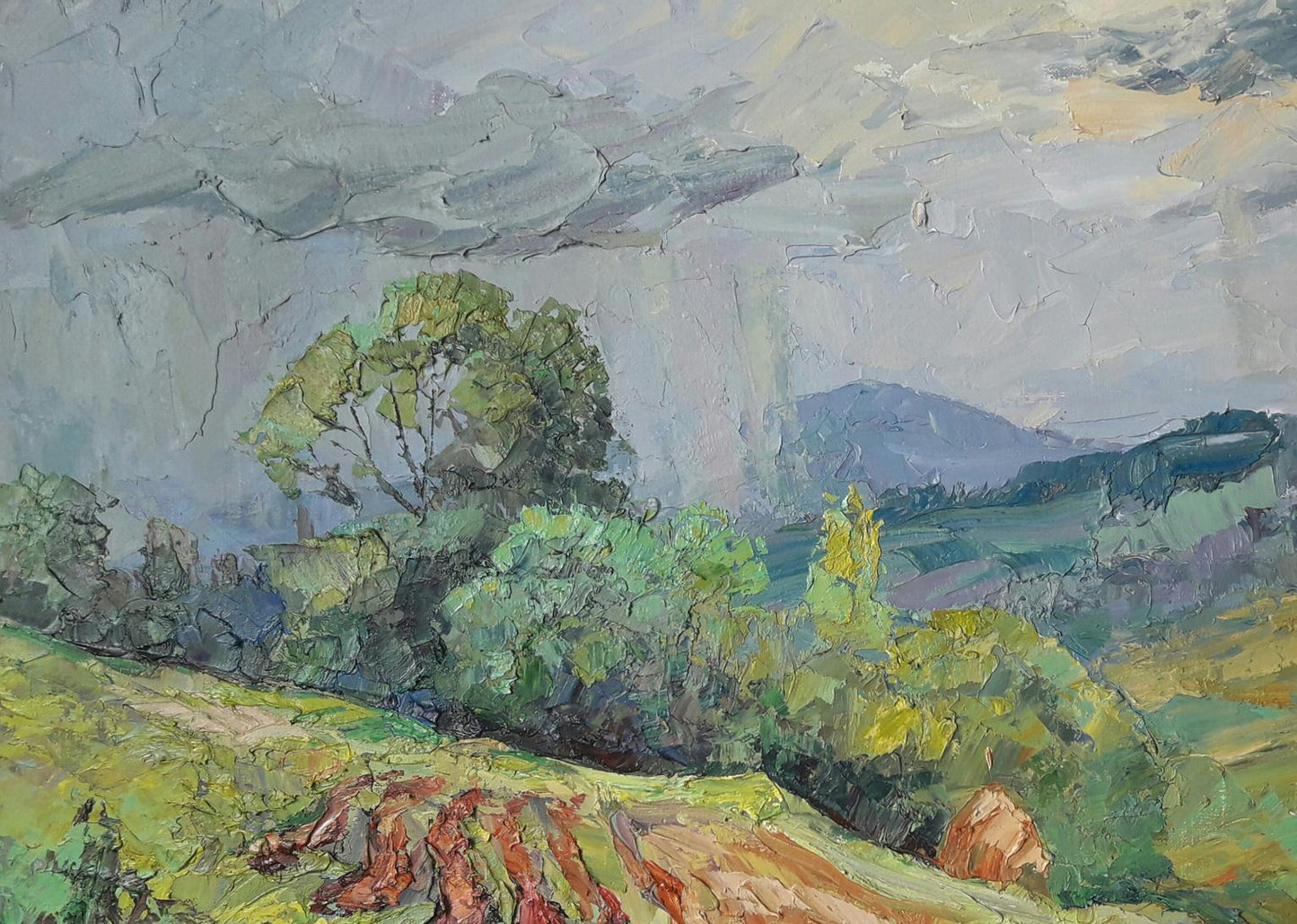Village landscape 