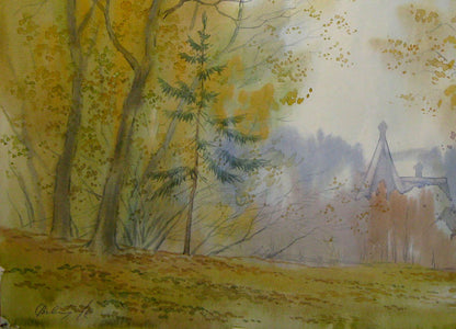 Autumn Rural landscape 