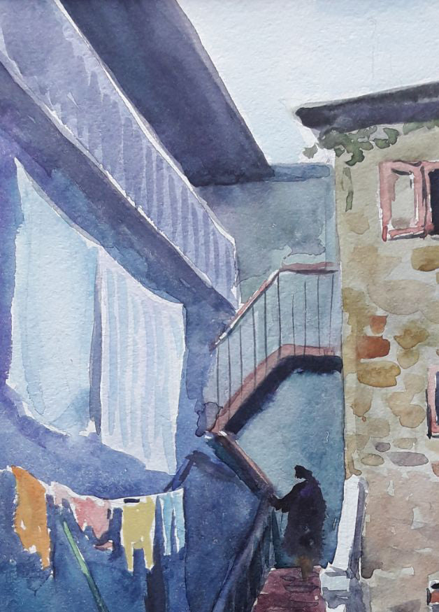 Watercolor painting