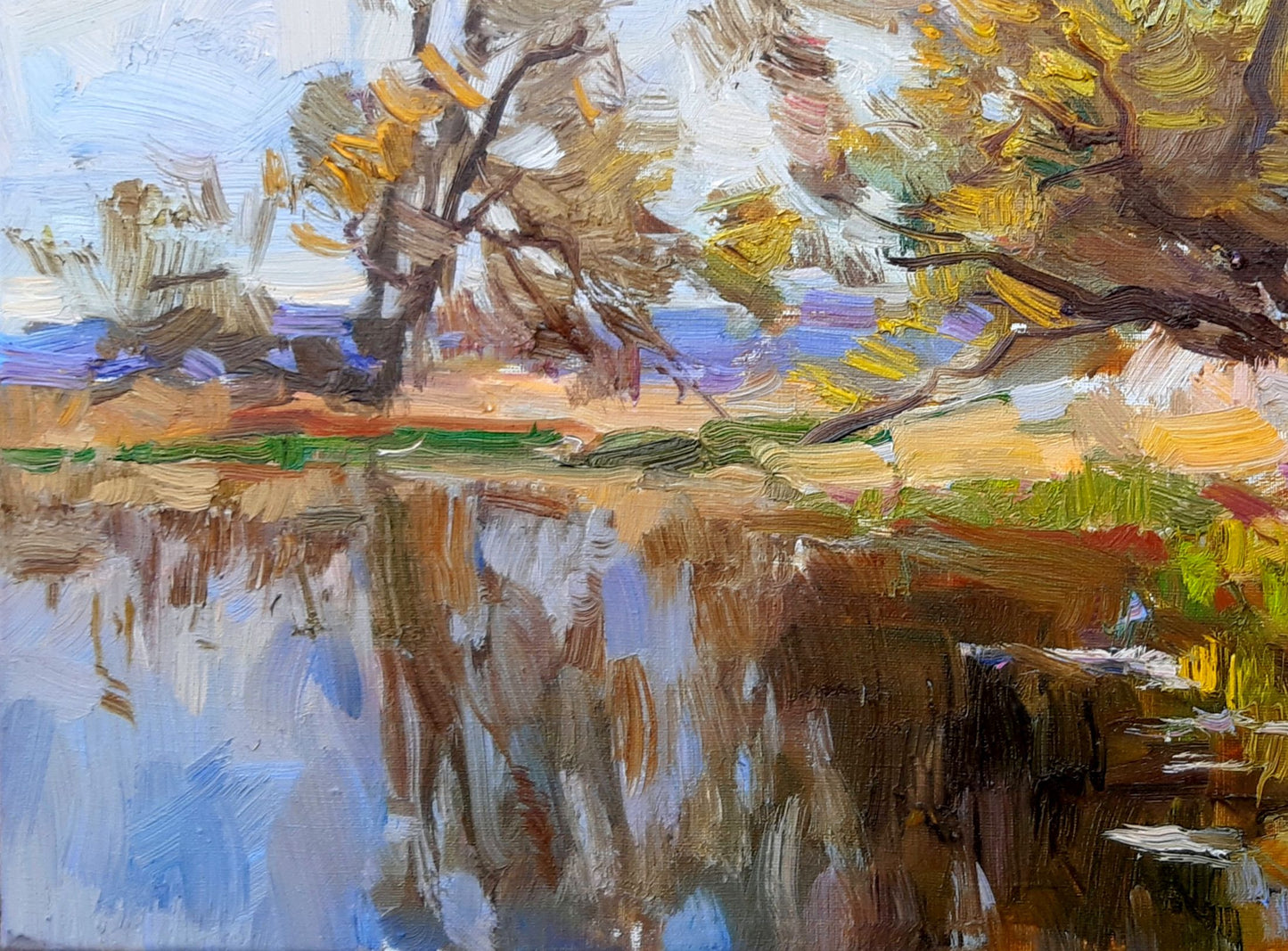 River Spring Landscape 