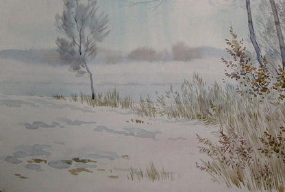 Winter countryside