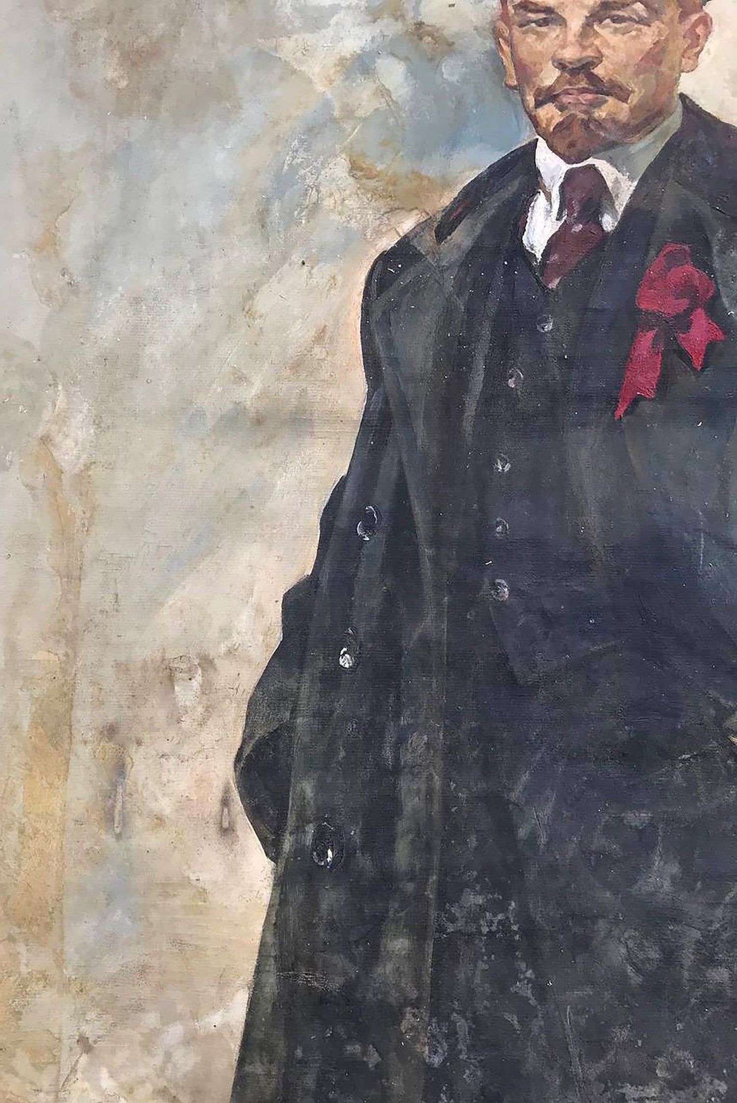 Oil painting portrait of Lenin by Filatov Konstantin Vladimirovich
