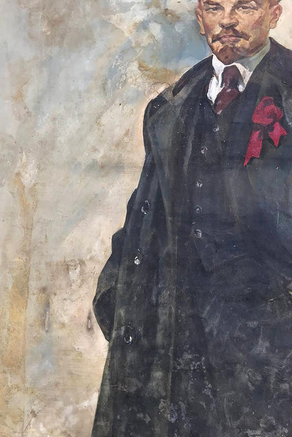 Oil painting portrait of Lenin by Filatov Konstantin Vladimirovich