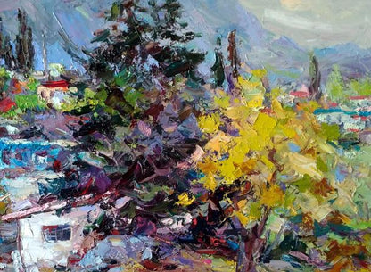 Mountain Cityscape