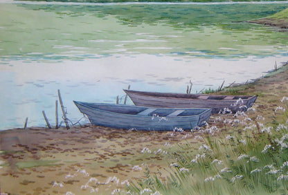 Summer River Nature Landscape 