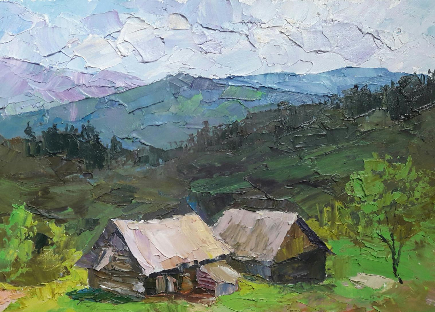 Village landscape 