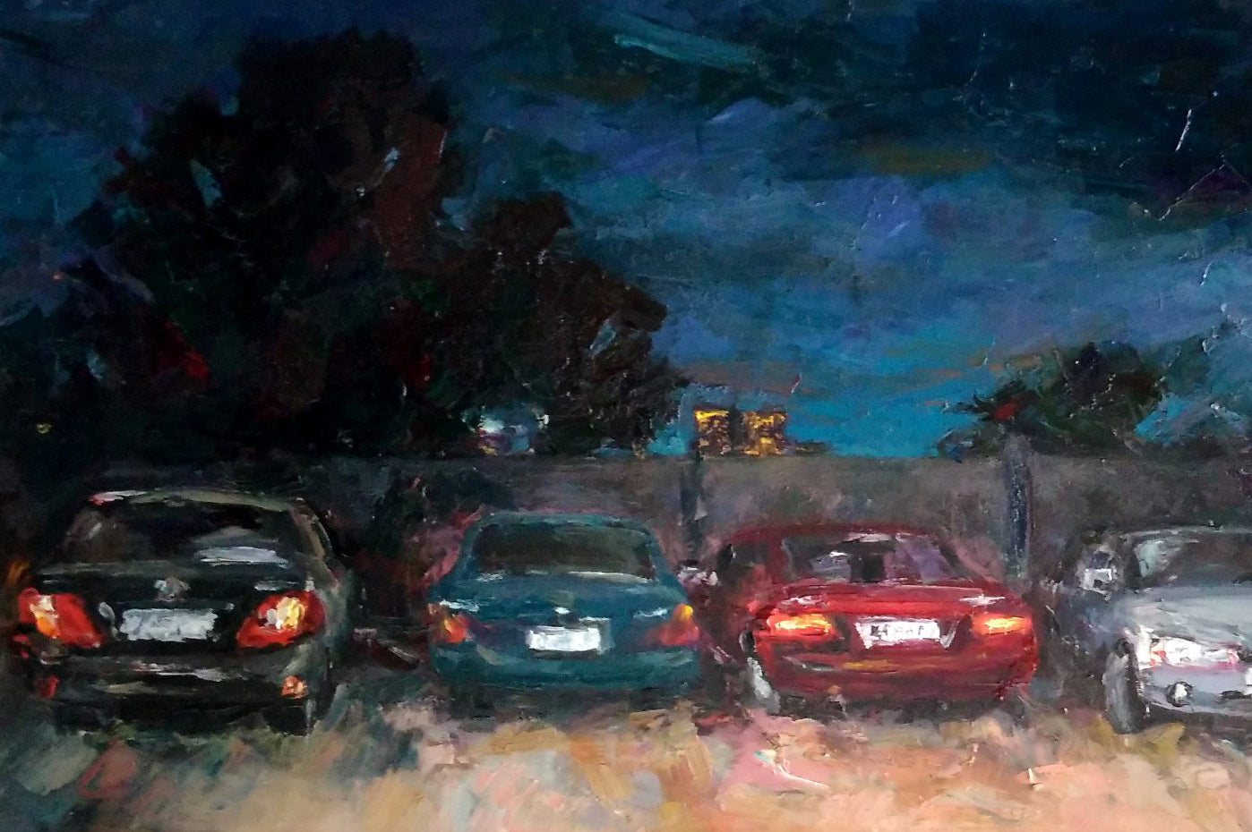 Evening Cityscape