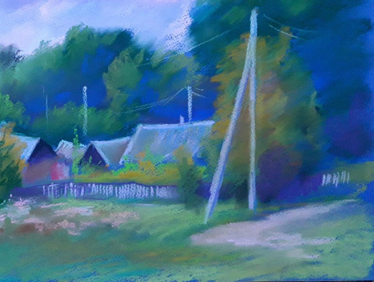 Village landscape 