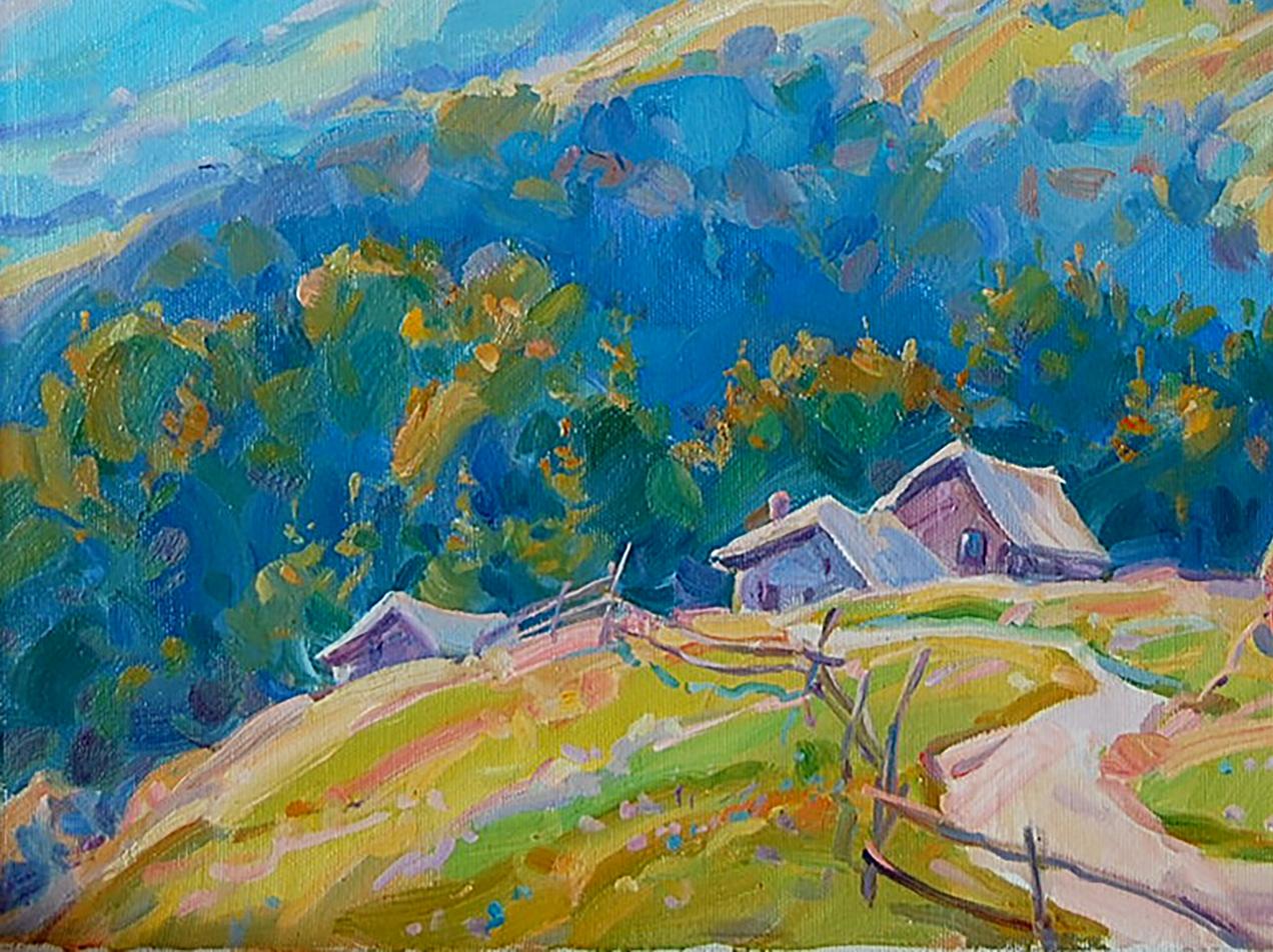 Mountain Village landscape 