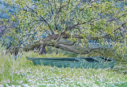 Painting with Boats