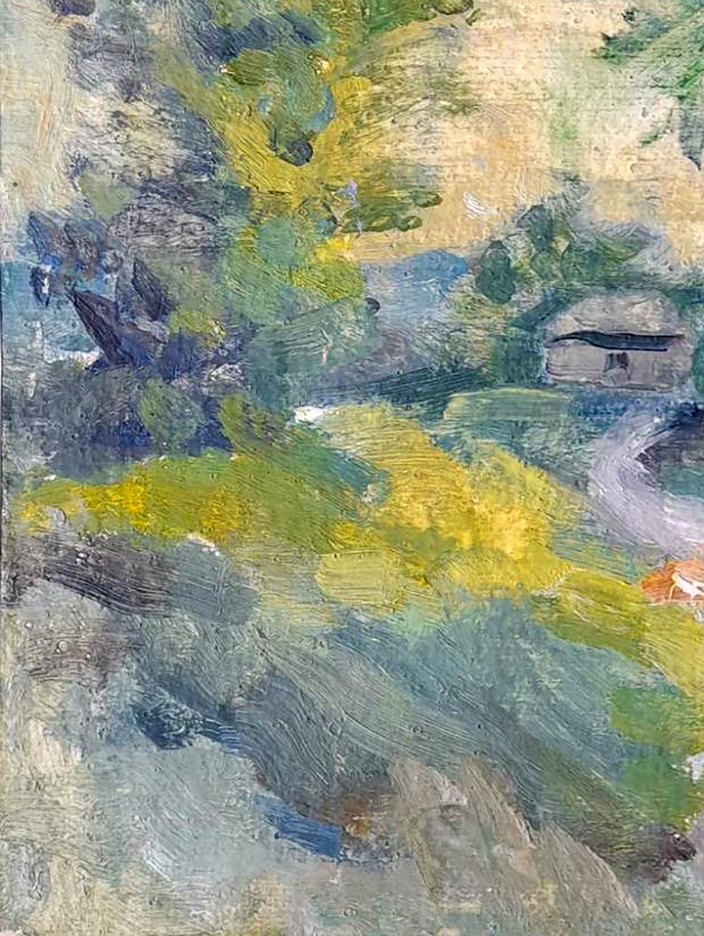 Oil painting Rural Landscape