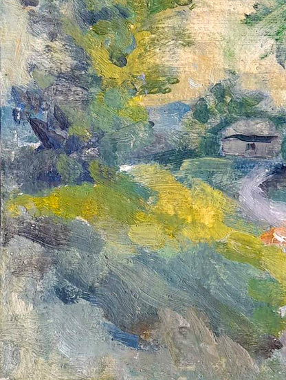 Oil painting Rural Landscape