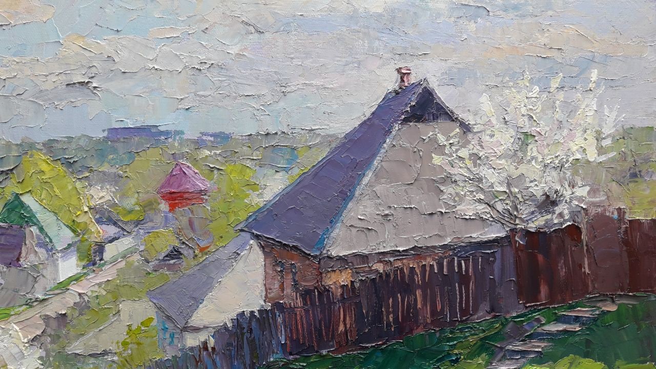 Village landscape 