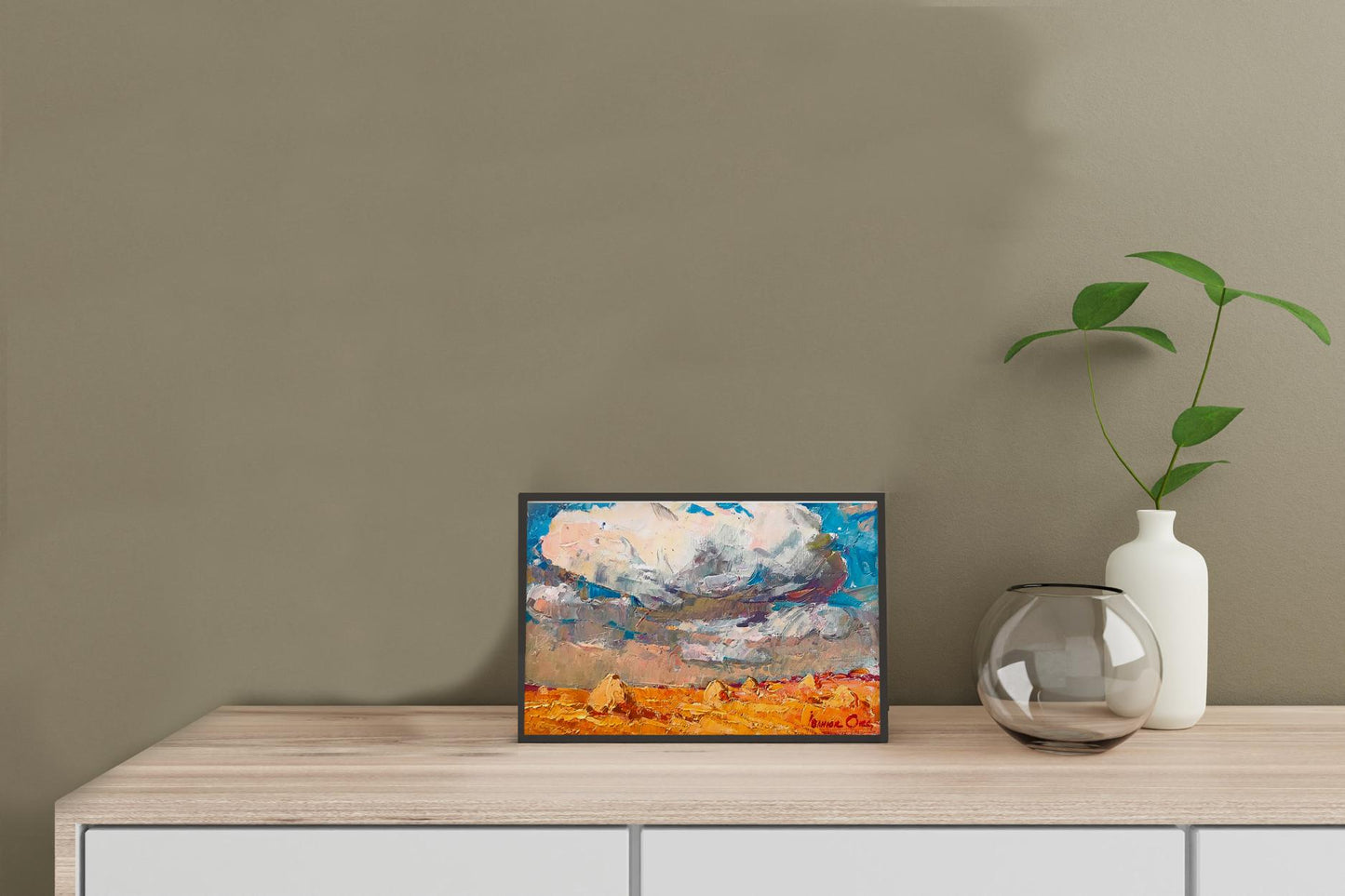 Oil painting Steppe 