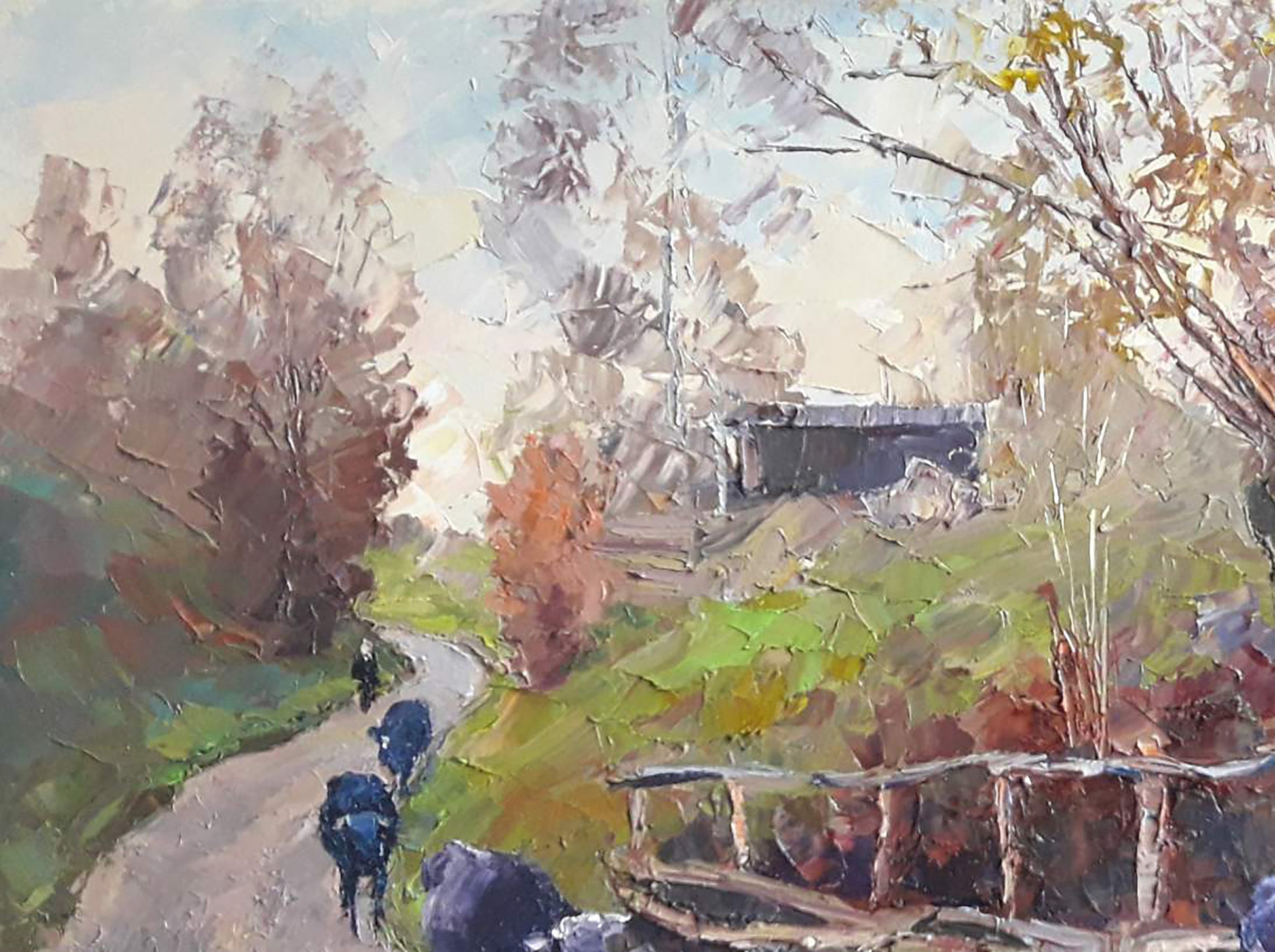 Village landscape 